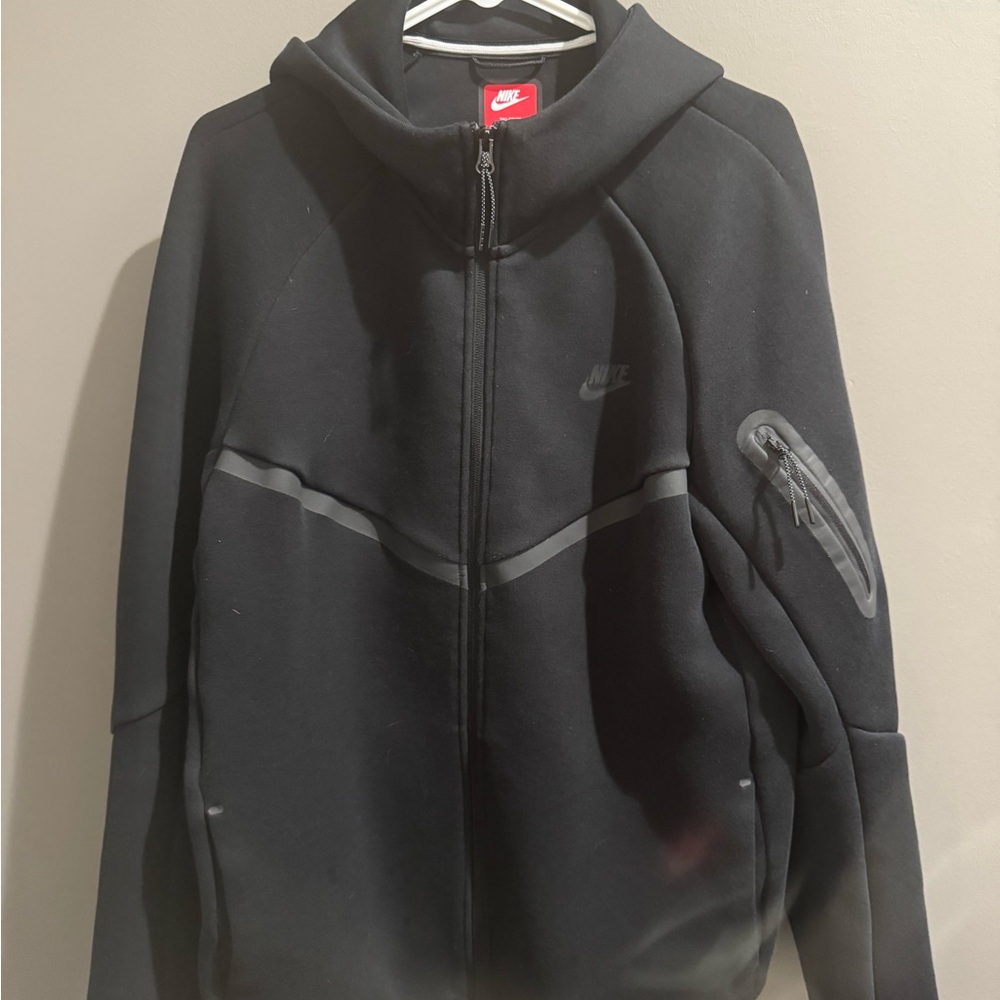 Nike Tech Black and White Hoodie